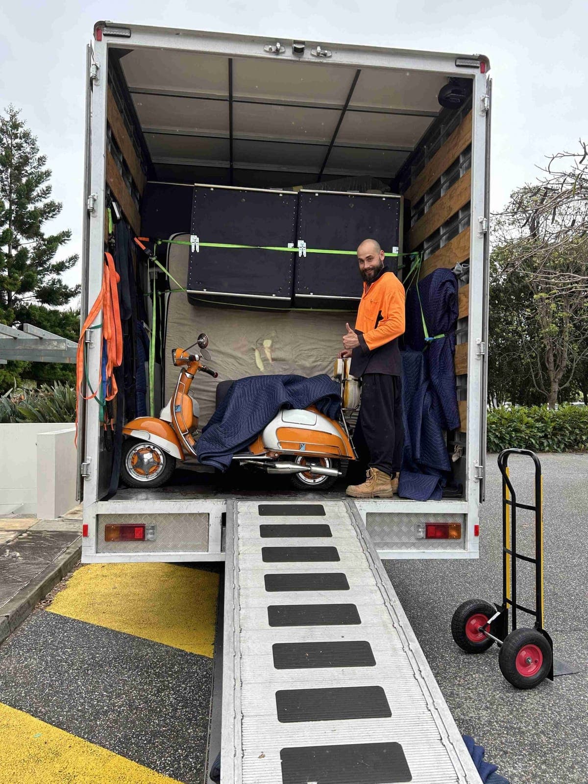 Gold Coast moving truck